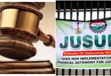 Nigerian Courts to reopen as JUSUN suspends 2 months old Strike Nigerian Courts to reopen as JUSUN suspends 2 months old Strike