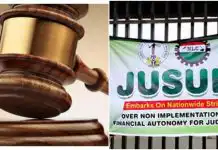 Nigerian Courts to reopen as JUSUN suspends 2 months old Strike