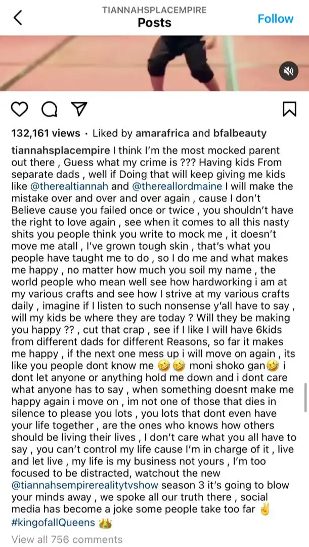 "I can have six kids from different dads " - Toyin Lawani rants
