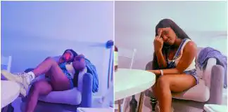Simi flaunts major thighs, rocking a blue Dungarees, says trousers dont fit her (photos/video)