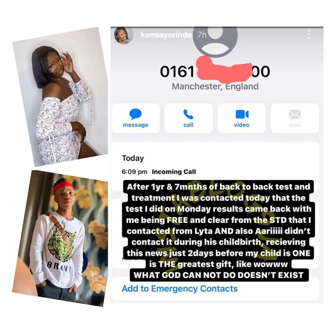I'm free of the STD I contacted from Lyta - Lyta's baby mama, Kemi opens up