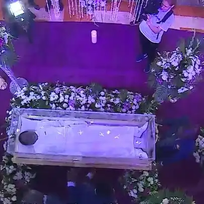 Photos and video from the Lying-In-State for clergyman, late Prophet TB Joshua