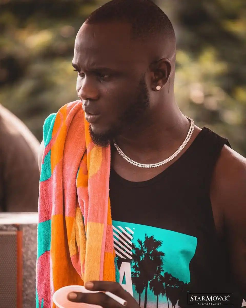Watch moment Davido and Tiwa Savage visited Obama DMW's graveside (Video)