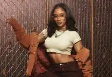 American rapper, Saweetie shows off her curves as she stuns out in bikini (Photos)