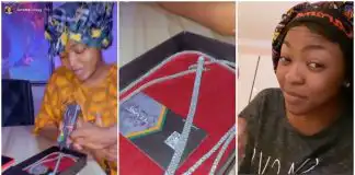 IG cruise queen AkA (E DEY SHAKE) splashes 14million Naira on diamonds (Video)