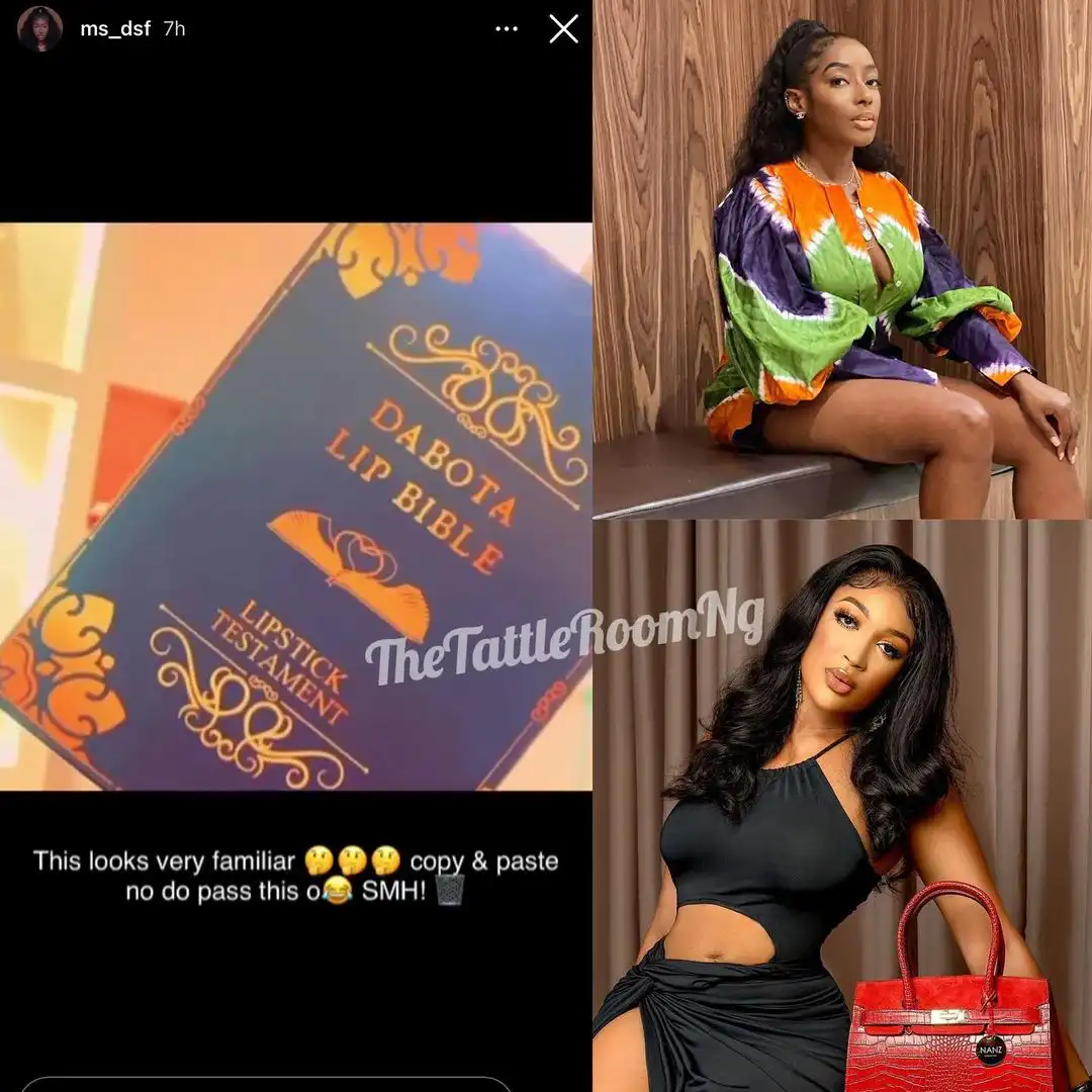 Dorcas Shola-Fapson calls out Dabota Lawson for “copying and pasting” her work