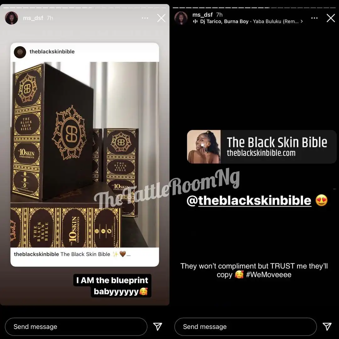 Dorcas Shola-Fapson calls out Dabota Lawson for “copying and pasting” her work
