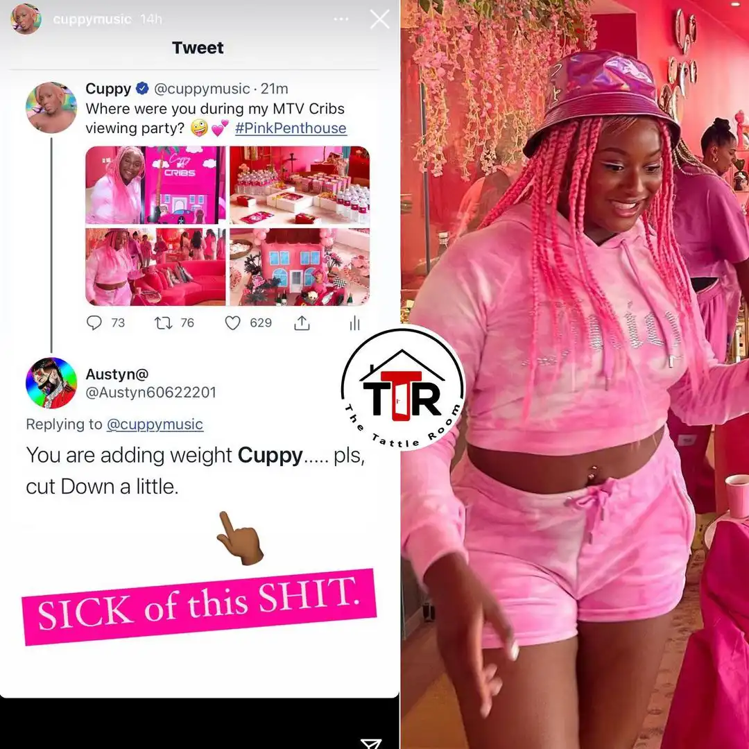 "Summer money over summer body" - DJ Cuppy address fan claiming she's adding weight