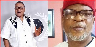 JUST IN: Jide Kosoko, Fred Amata, Yemi Solade lead protest against Raddison Blu