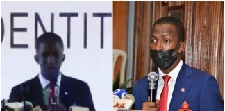 Abdulrasheed Bawa slumps during a speech, hospitalized