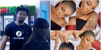 You are a mental patient - Boma and Angel fight dirty (video)