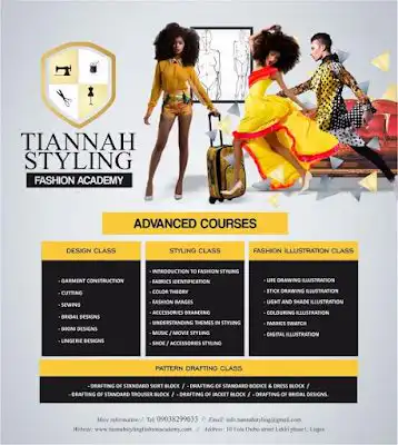 Tiannah Styling Academy - Best Fashion School in Lagos