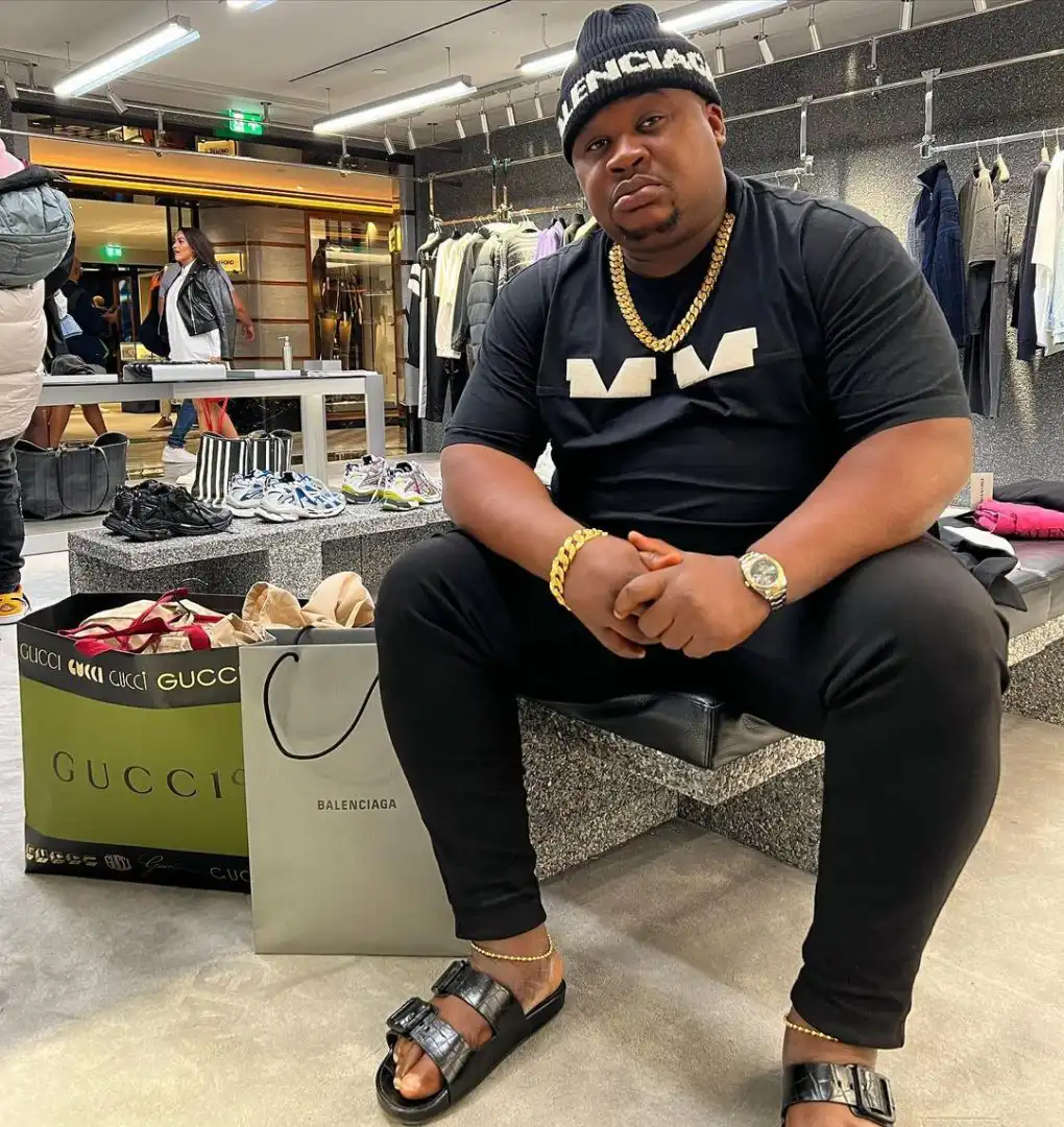 Cubana chiefpriest warns Ex-BBNaija reality star, Maria to stay away from his sister's husband