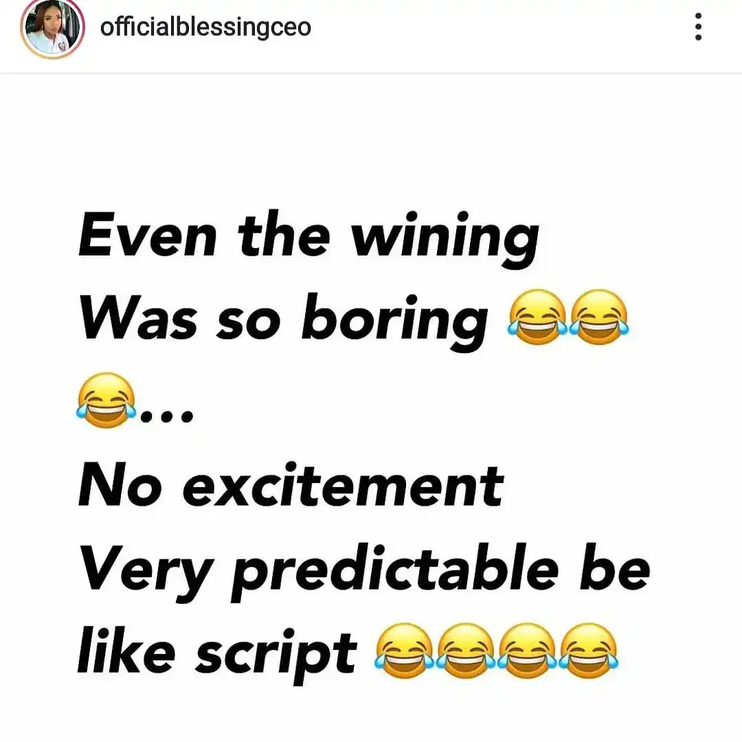 #BBNaija: "Grow Up" - Uche Maduagwu drags Blessing Okoro over her comments on Whitemoney