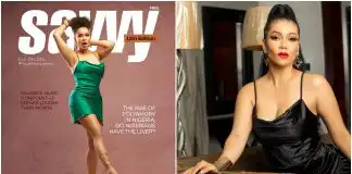 #BBNaija: Real Hot Girl things, as Maria becomes the Cover Girl for Savvy Magazine (Photos)