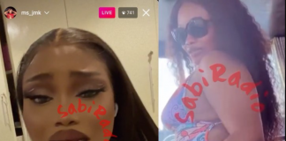 JMK cries out on IG live, over her controversial bikini video