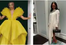 Actress, Yvonne Orji and Nigerian Singer, Tiwa Savage link up in Dubai (video)