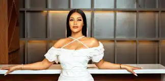 Actress, Damilola Adegbite Tackles those cheating on their partners as she shares hot photo of herself