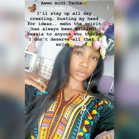 Controversial BBNaija Reality Star, Tacha Shares Throwback Photos As She Recalls Her Struggling Days