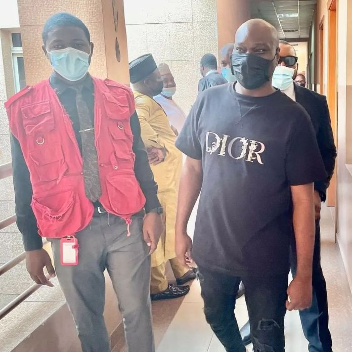 EFCC arraigns businessman Mompha over alleged money laundering (photos) EFCC arraigns businessman Mompha over alleged money laundering (photos)