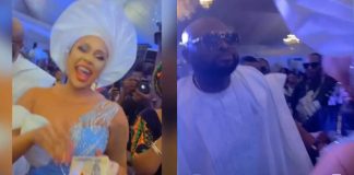 Ehi Ogbebor and her new man spray thousand of naira