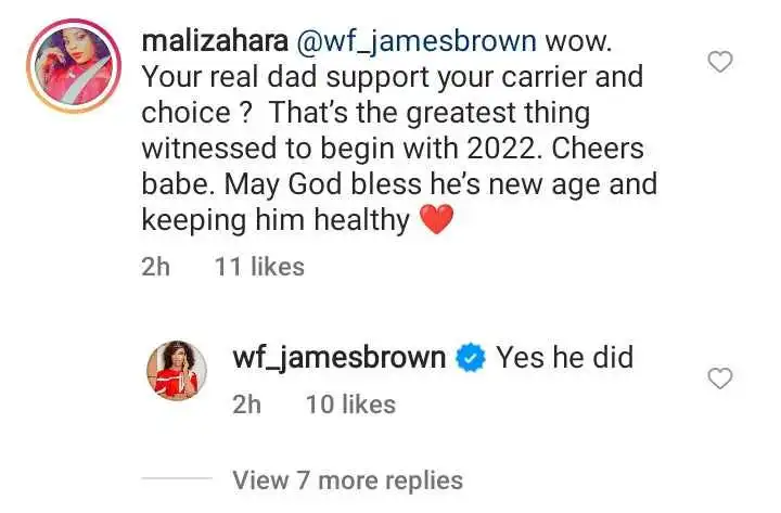 James Brown shows of his father as he celebrates his birthday, see how Nigerians reacted (photos)