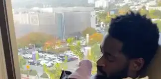 Tiwa Savage’s ex husband, Teebillz shows of his new Son (video)