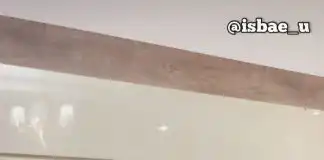 Watch Comedian Isbae U having ‘suspicious’ video convo with a lady in toilet surfaces