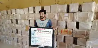 Indian businessman arrested for allegedly smuggling 134,700 bottles of Codeine into Nigeria