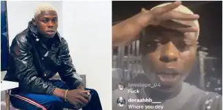 “Everybody in the whole world, If I die today, its Marlian Music and Naira Marley that Killed me” - Singer Mohbad says as he cries for help on his Instagram live (video)