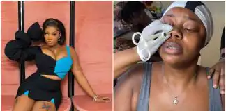 Ashmusy's mother lambast her over nose piercing