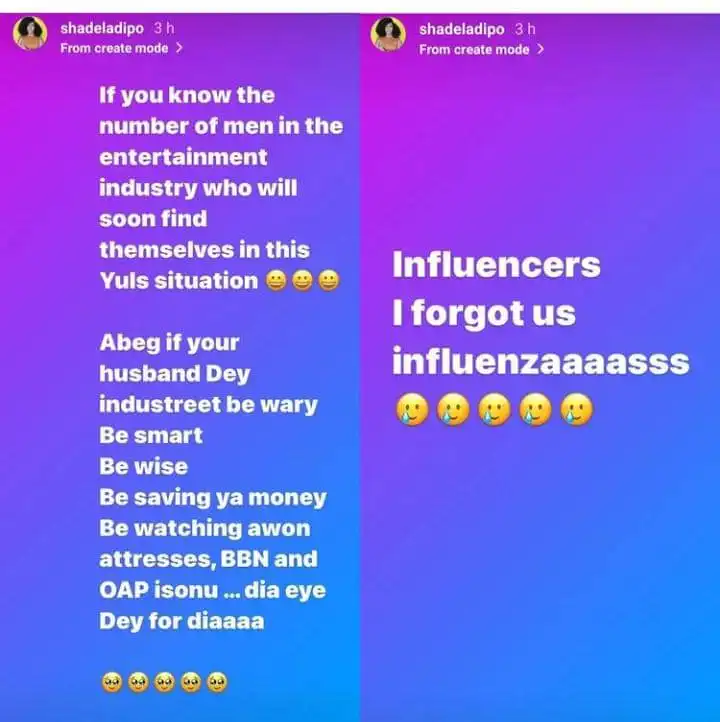 A Number Of Men In The Industry Will Soon Find Themselves In This Yul Edochie’s Situation – Shade Ladipo Says 1 Men