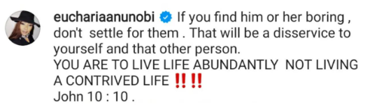  Actress Apostle Eucharia Anunobi dishes relationship advise