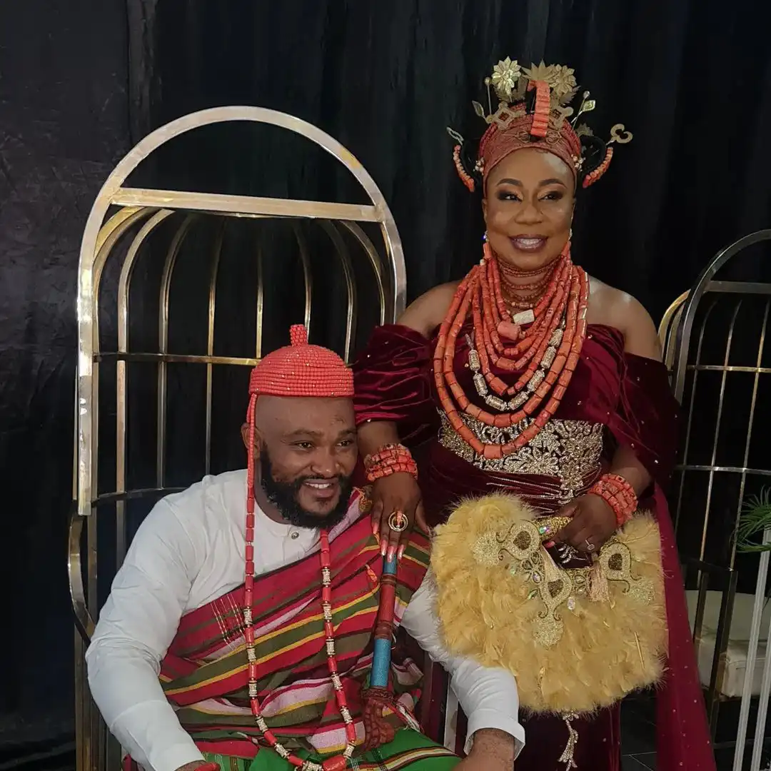 Actor Blossom Chukwujekwu weds Pastor Chris Oyakhilome’s niece (Photos)