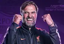 Liverpool coach, Jurgen Klopp crowned Premier League manager of the season