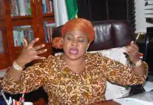 Stella Oduah reacts to claim of not completing her service year, shares photo of her in NYSC uniform and a letter from NECA confirming she did her NYSC
