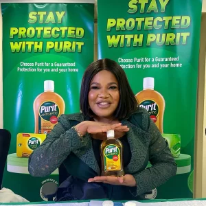 Toyin Abraham Bag Brand Ambassador of Purit’s 30th Anniversary