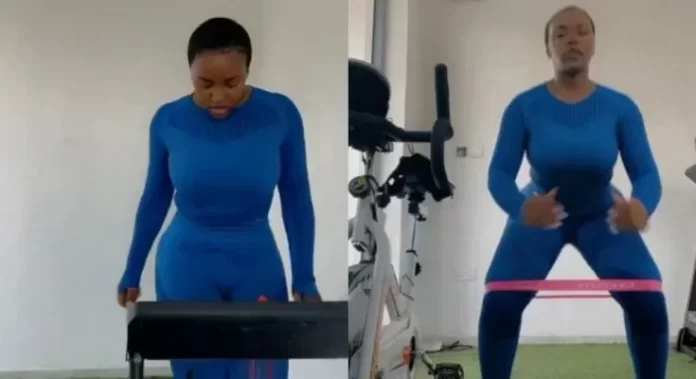Chioma Rowland's fans respond as she posts a video of herself working out in the gym. “Igbo girls are beautiful” - Fans react to Davido’s baby mama, Chioma’s natural look as she hits gym in video