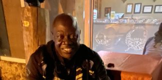 “I prefer Nigerian jollof” - Nigerian Biker Riding From London to Lagos finally enters Ghana