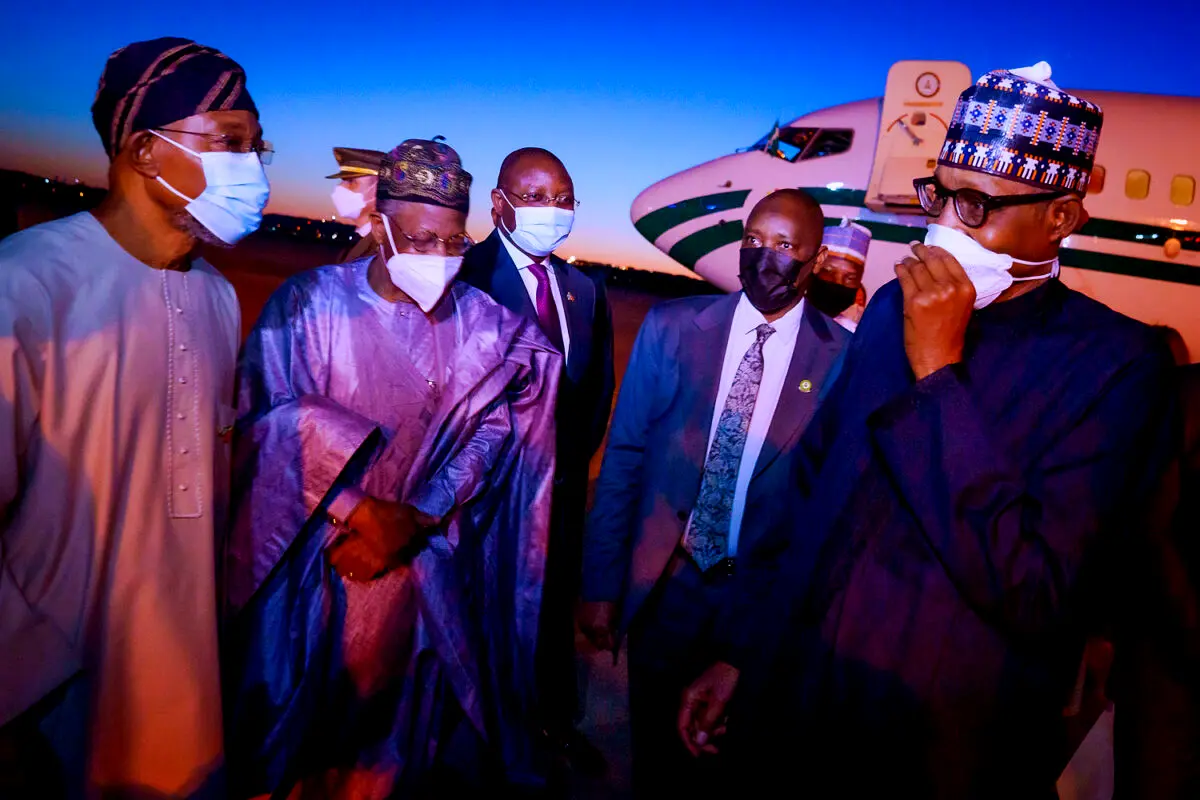 Photos: President Buhari arrives Spain ahead of State Visit