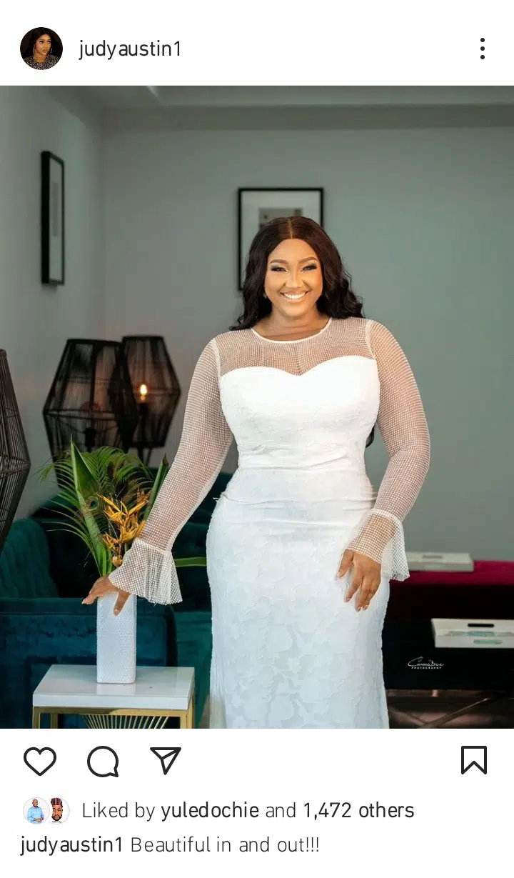 Yul Edochie gushes over his wife Judy Austin