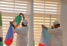 Adamu Garba Dumps APC, removes Flag from His Office (video)