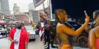 Baba Imade, Davido allows babymama, Sophia Momodu to step out with his Bentley (video)