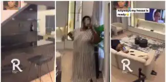 BBNaija Angel Agnes Smith shows off the interiors of her new house, fans react (Video)