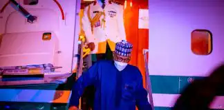 Photos: President Buhari arrives Spain ahead of State Visit