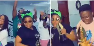 “Beyoncé of Nollywood”- Reactions as Funke Akindele Shows Off Numerous Awards With Her Crew Members (video)