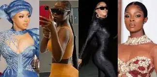 “The hips no balance now, y’all should take lessons from BBNaija’s Khloe” - Toke Makinwa ridiculed as she shows off her ‘Doctored’ backside