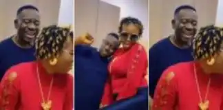“I can’t k!ll myself”-Mr Ibu’s wife cries out actor as gets hospitalized on their wedding anniversary
