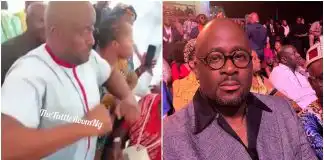 Watch Controversial Nigerian Politician and Actor, Desmond Elliot Dance to Kizz Daniel's song, Buga to celebrate his winning the APC return ticket for 3rd term (video)