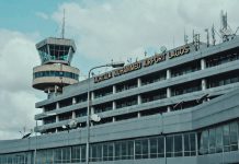 Flight diverted as fire breaks out at Lagos airport Lagos international airport runway lights collapse